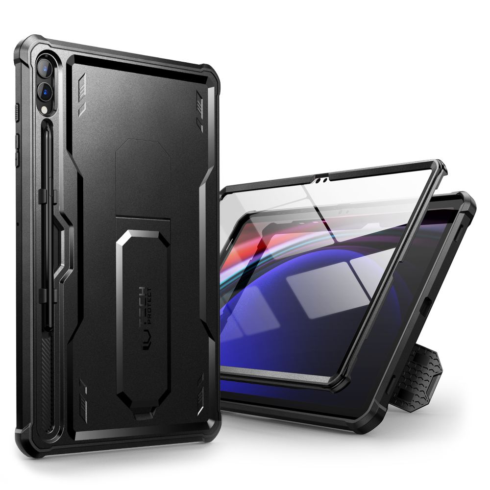Tech-Protect Tech-Protect Galaxy Tab S9 Plus Skal Kevlar Pro Svart