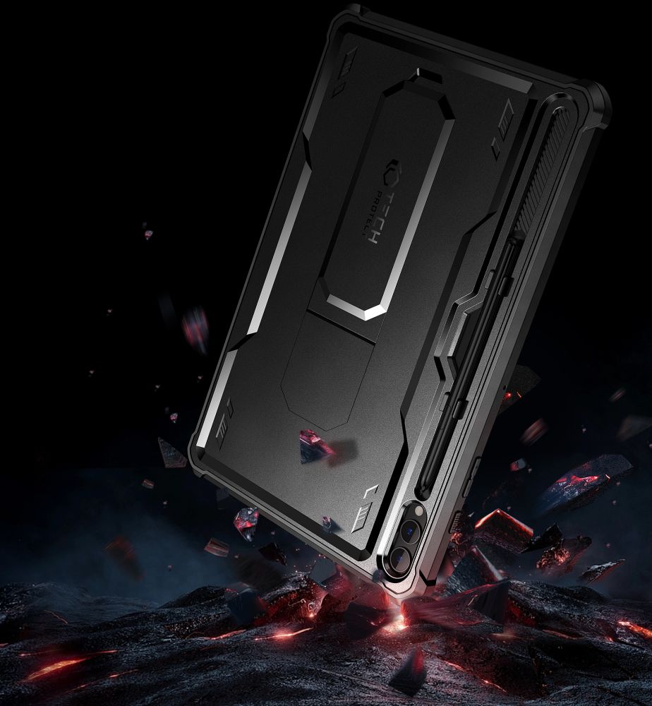 Tech-Protect Tech-Protect Galaxy Tab S9 Plus Skal Kevlar Pro Svart