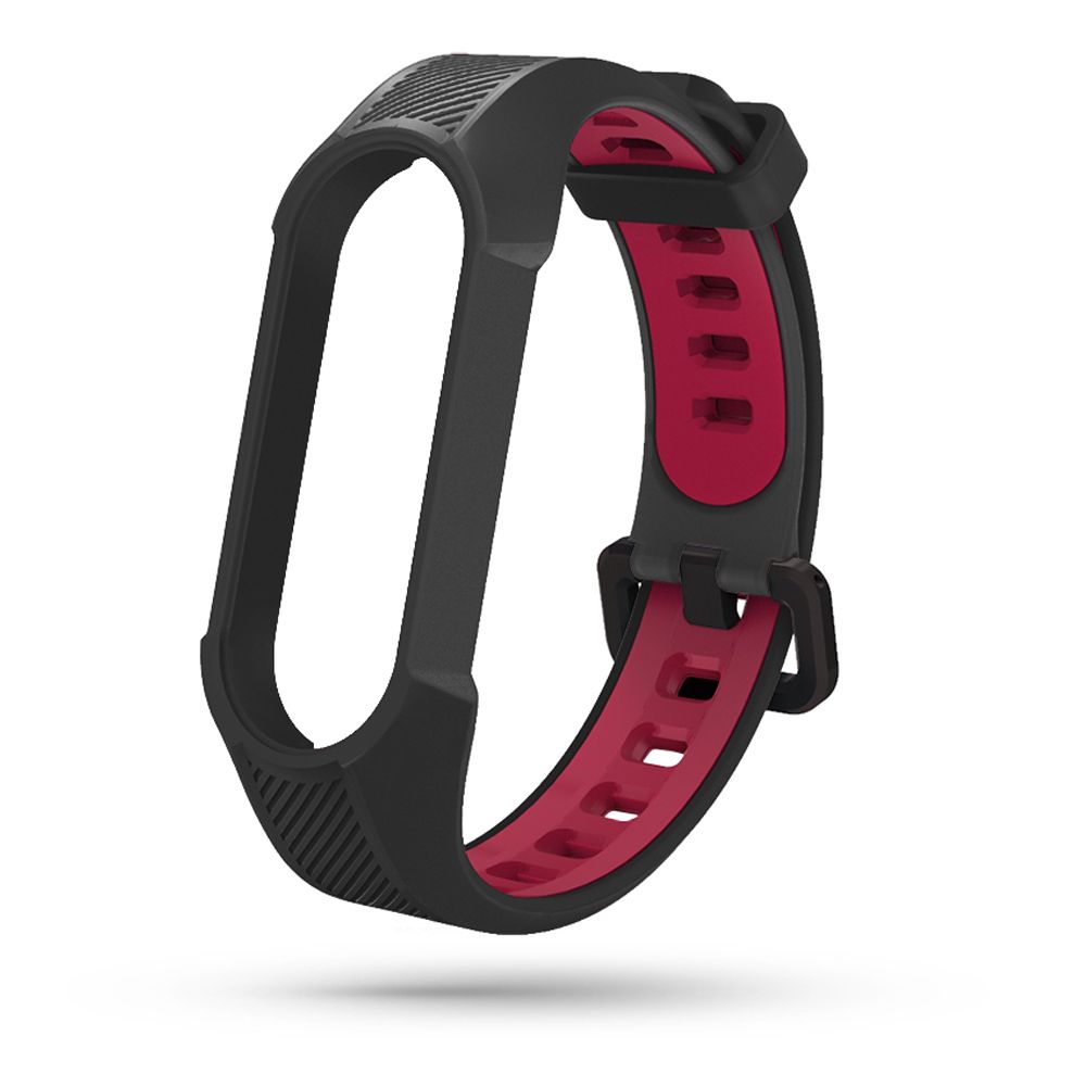 Tech-Protect Tech-Protect Xiaomi Mi Smart Band 5/6 Armband Armour Svart/Röd