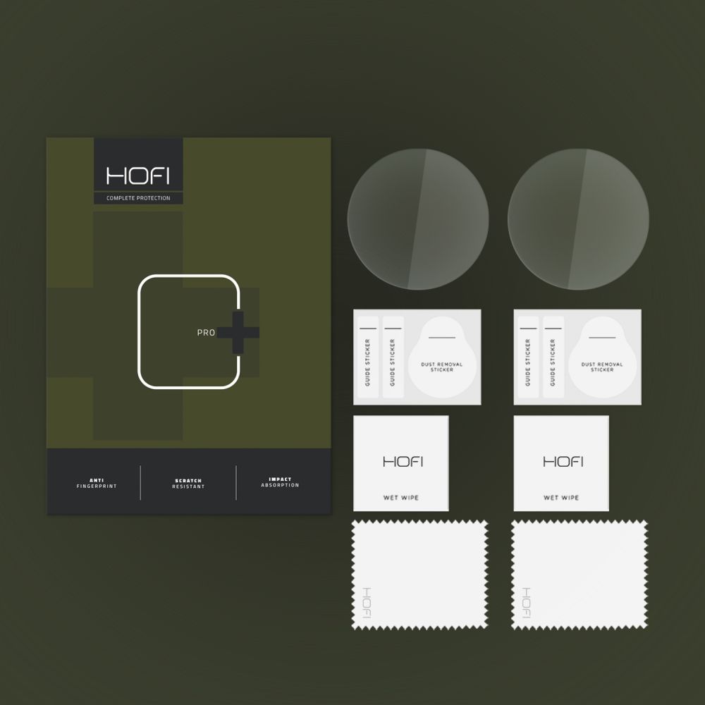 HOFI HOFI Huawei Watch GT 4 41 mm 2-PACK Skärmskydd Härdat Glas
