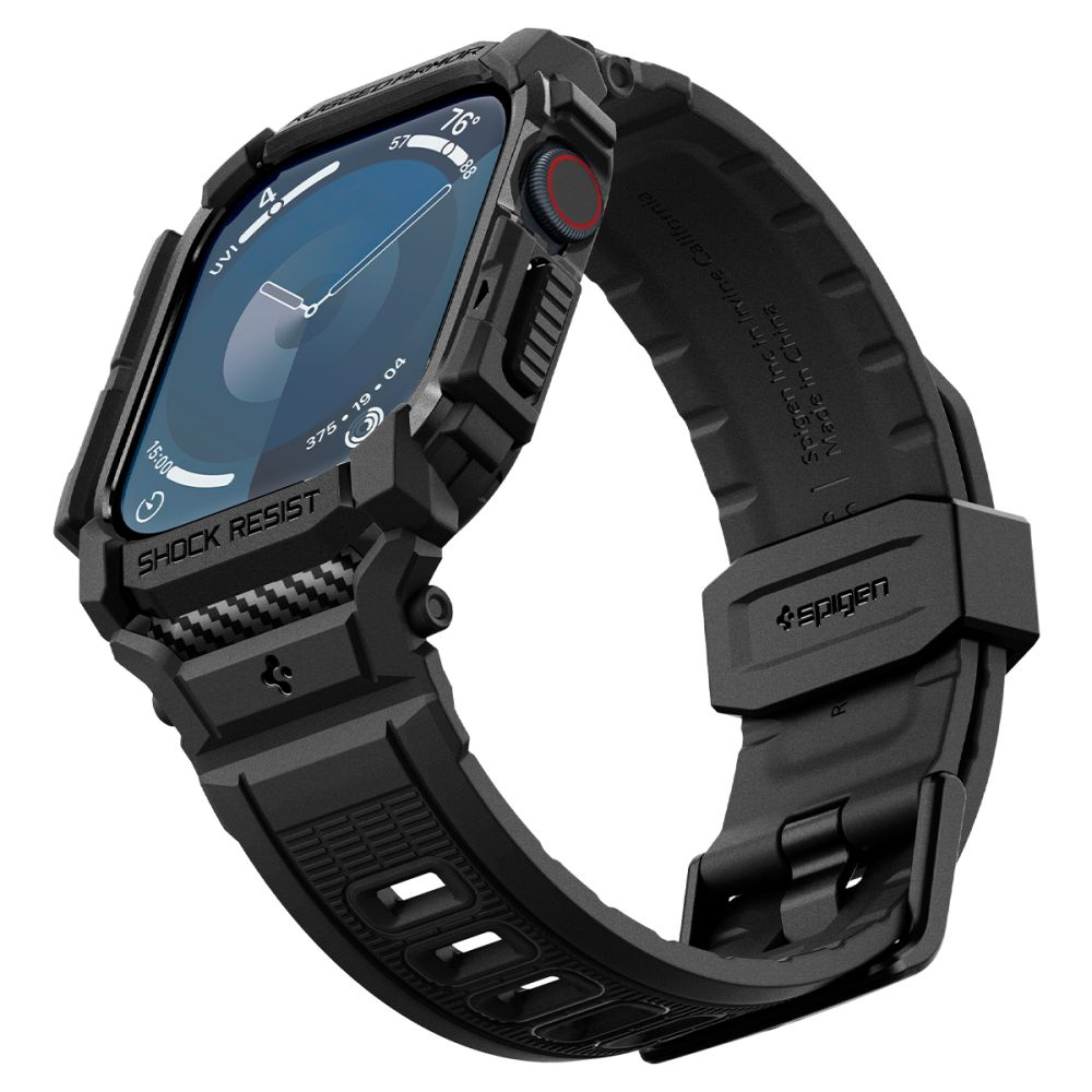 Spigen Spigen Apple Watch 11/10 42 mm Skal/Armband Rugged Armor 'Pro' Matt