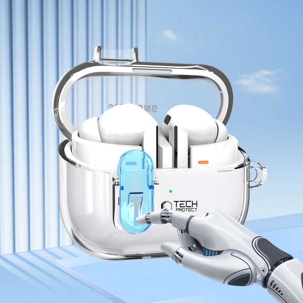 Tech-Protect Tech-Protect Galaxy Buds 3 / 3 Pro Skal FlexAir Transparent