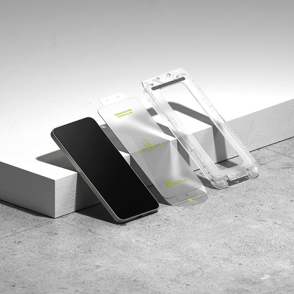 Ringke Ringke Galaxy S25 / S24 2-PACK Easy Slide Skärmskydd Härdat Glas