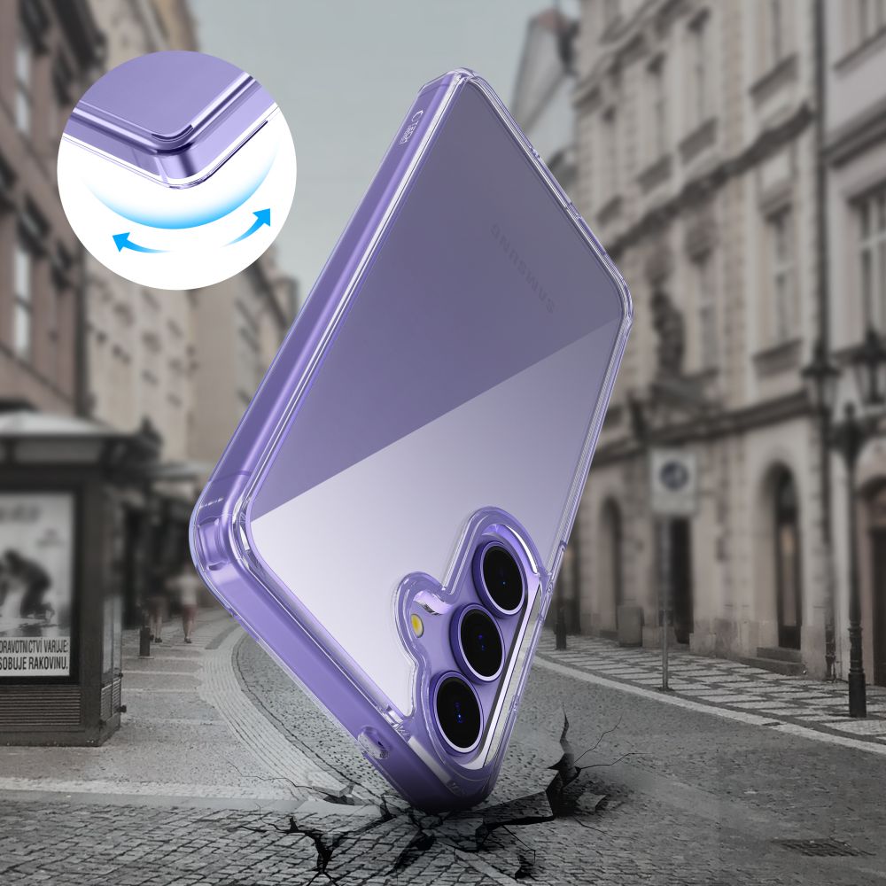 Tech-Protect Tech-Protect Galaxy S25 Skal FlexAir Hybrid Transparent