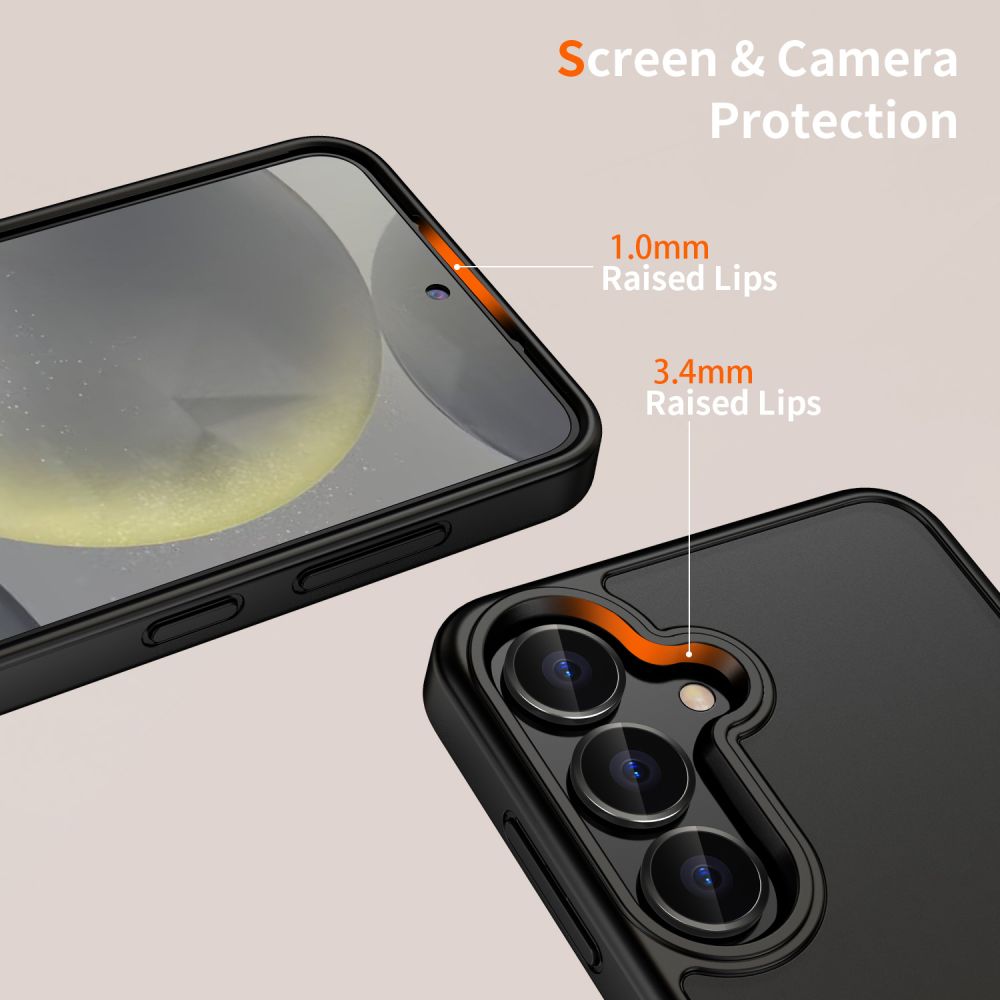 Tech-Protect Tech-Protect Galaxy S25 Skal MagMat Matt Svart
