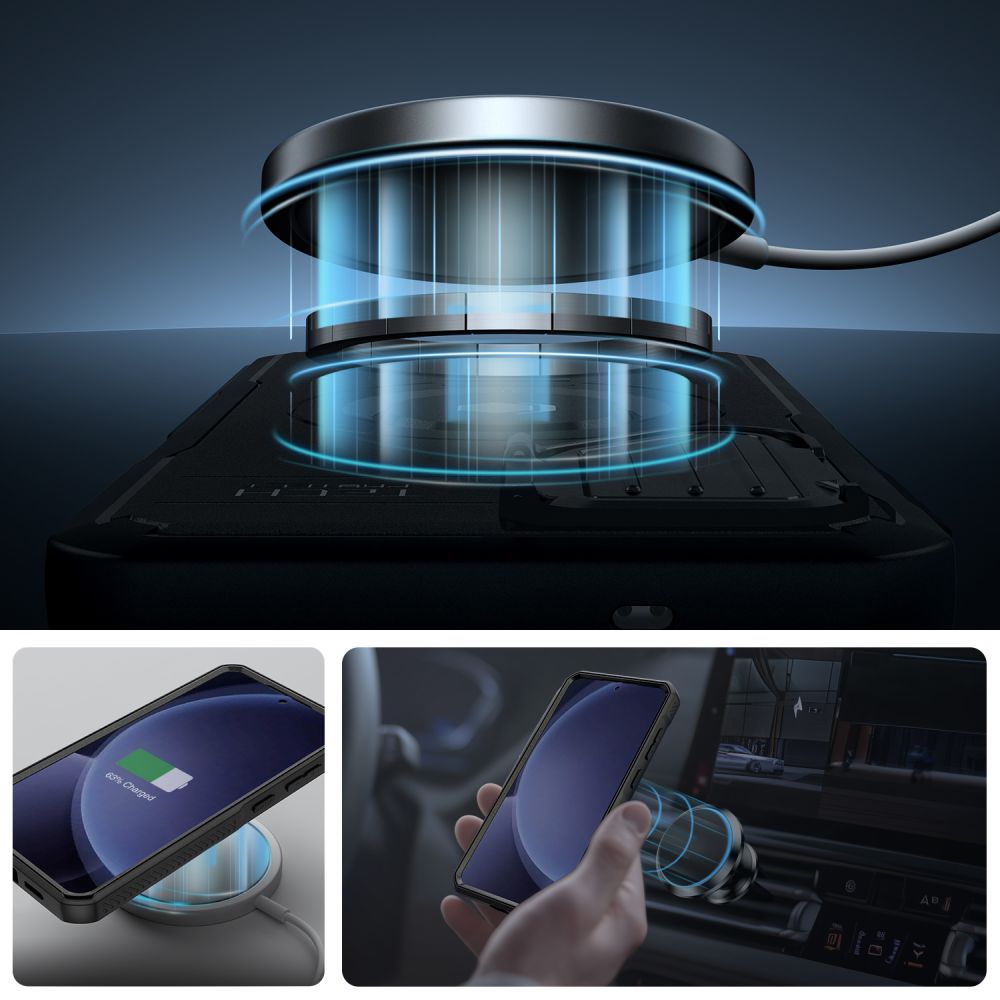 Tech-Protect Tech-Protect Galaxy S25 Plus Skal MagSafe+ Kevlar Svart