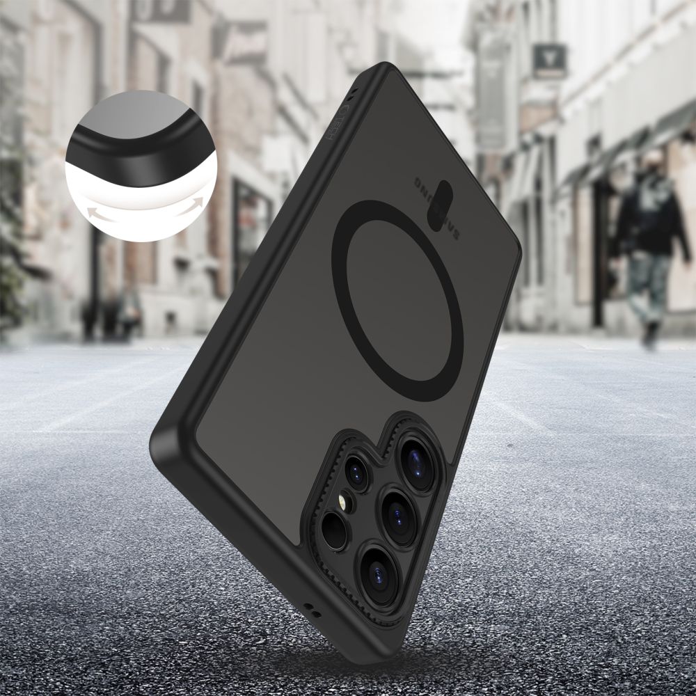 Tech-Protect Tech-Protect Galaxy S25 Ultra Skal MagSafe MagCam Matt Svart