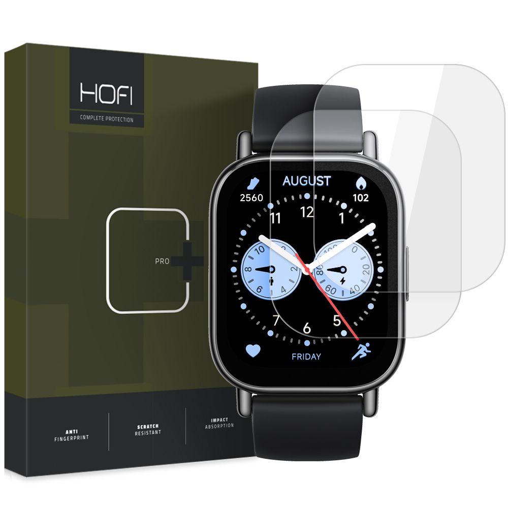 HOFI HOFI Xiaomi Redmi Watch 5 Lite 2-PACK Skärmskydd Pro+ Härdat Glas