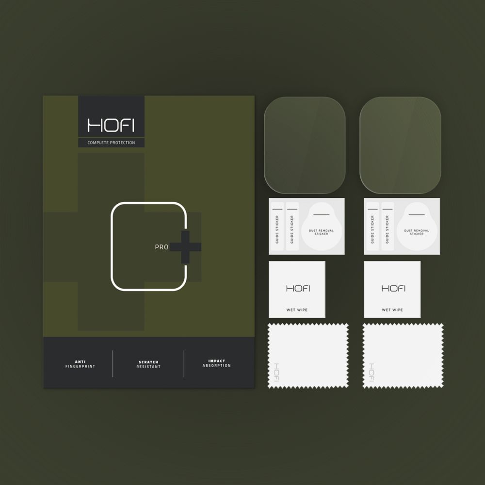 HOFI HOFI Xiaomi Redmi Watch 5 Lite 2-PACK Skärmskydd Pro+ Härdat Glas