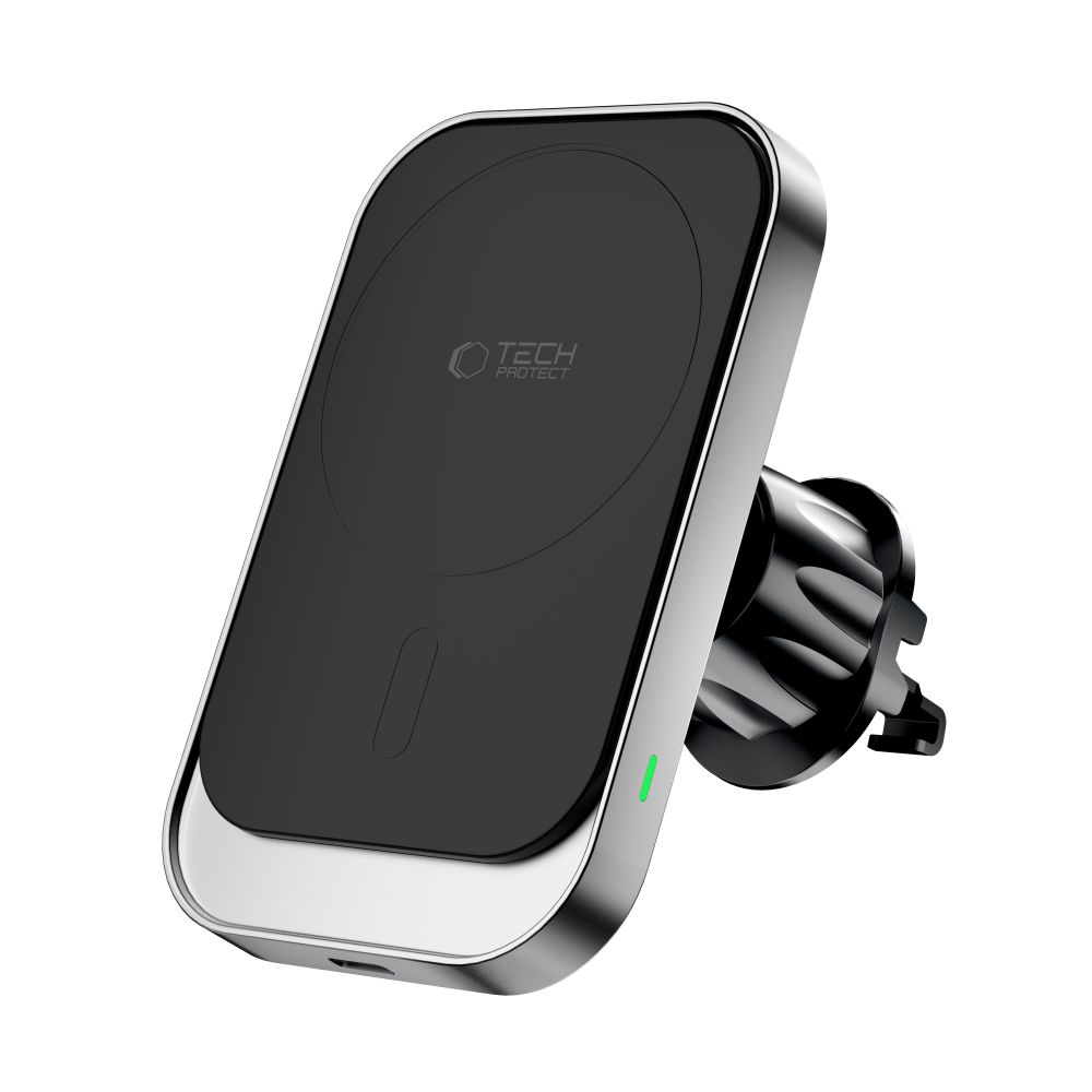 Tech-Protect Tech-Protect 15W MagSafe Laddare Ventilation + Instrumentbräda Svart