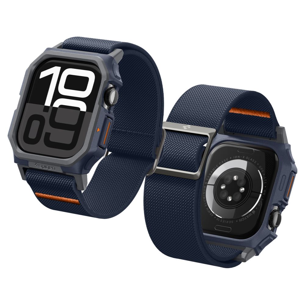Spigen Spigen Apple Watch 11/10 (46 mm) Skal/Armband Lite Fit 'Pro' Navy Blue