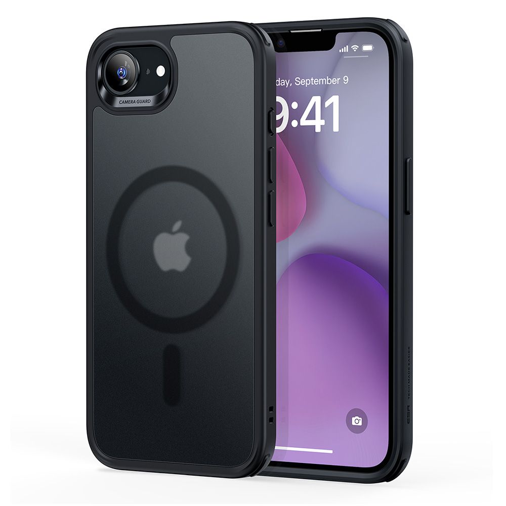 ESR ESR iPhone 17e / 16e Skal MagSafe CH HaloLock Frostad Svart