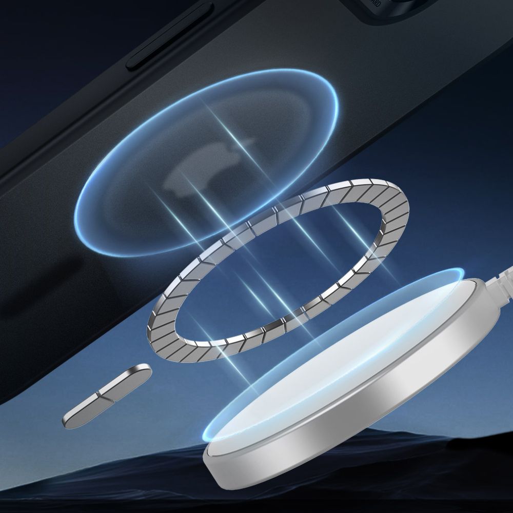 ESR ESR iPhone 17e / 16e Skal MagSafe CH HaloLock Frostad Svart