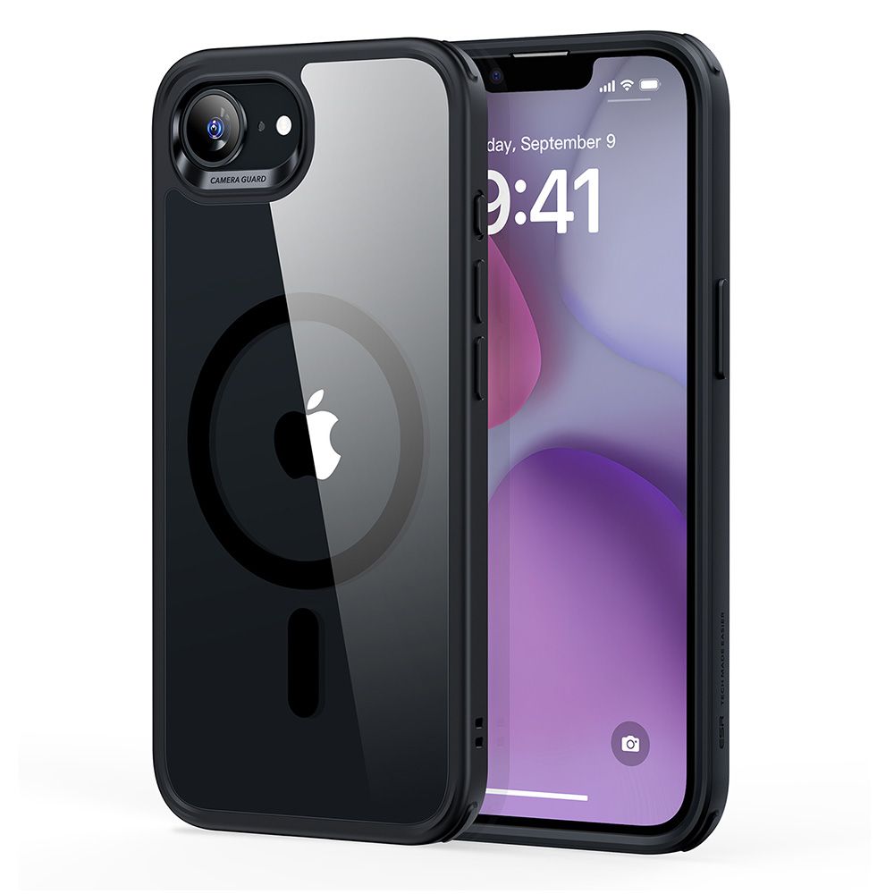 ESR ESR iPhone 17e/16e Skal MagSafe CH HaloLock Transparent/Svart