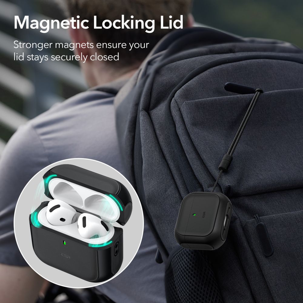 ESR ESR AirPods 4 Skal MagSafe Orbit HaloLock Svart
