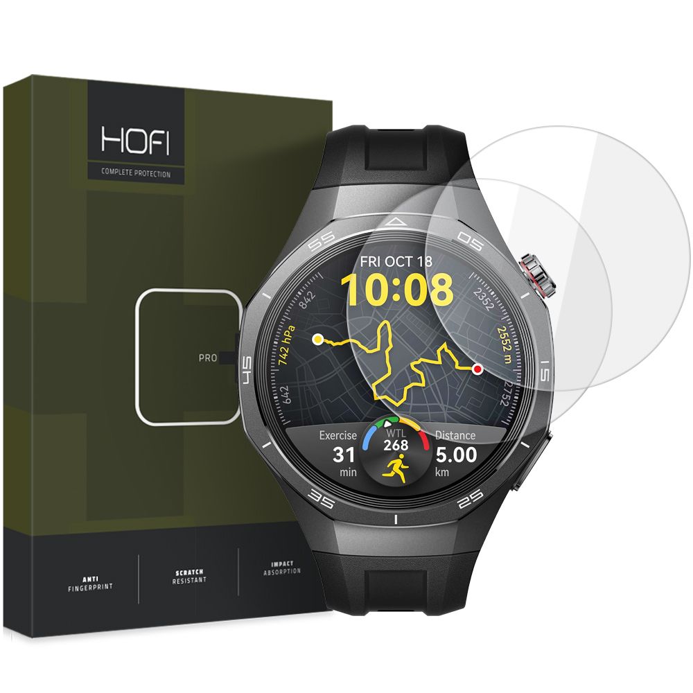 HOFI HOFI Huawei Watch GT 5 Pro 46 mm 2-PACK Skärmskydd Pro+