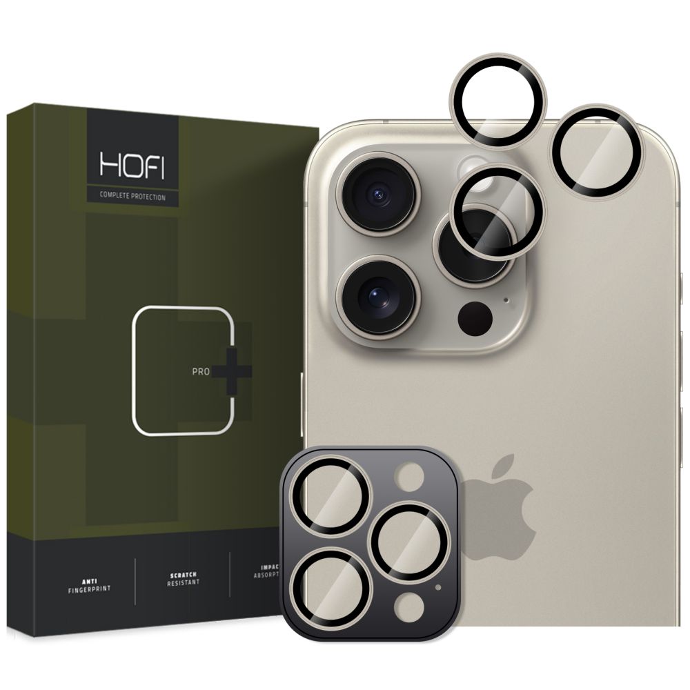 HOFI HOFI iPhone 16 Pro / 16 Pro Max Linsskydd CamRing Pro+