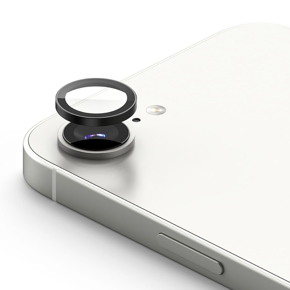 Ringke Ringke iPhone 17e / 16e 2-PACK Linsskydd Härdat Glas Svart