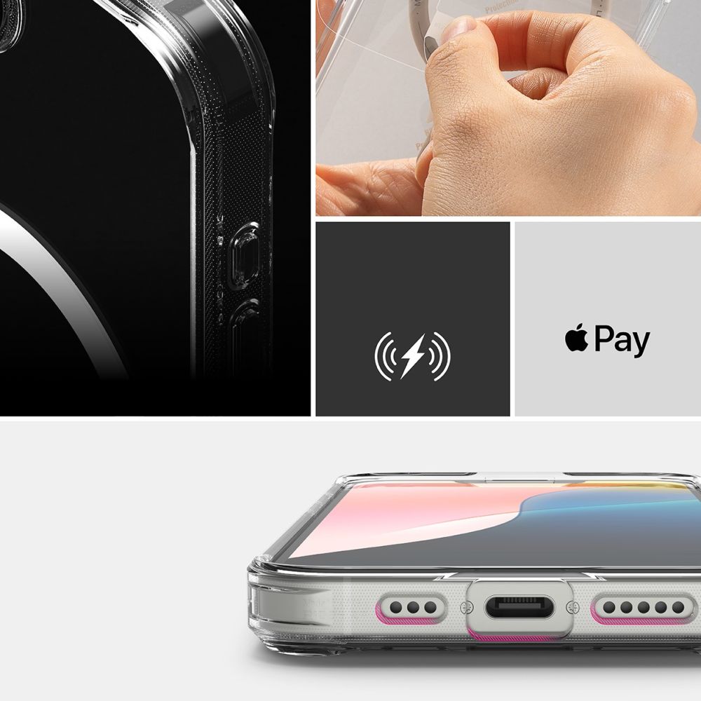 Ringke Ringke iPhone 17e / 16e Skal MagSafe Fusion Transparent