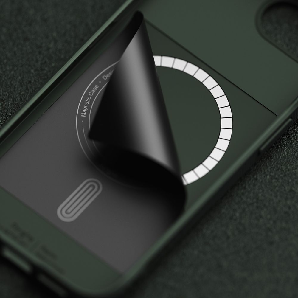 Ringke Ringke iPhone 17e / 16e Skal MagSafe Onyx Mörk Grön
