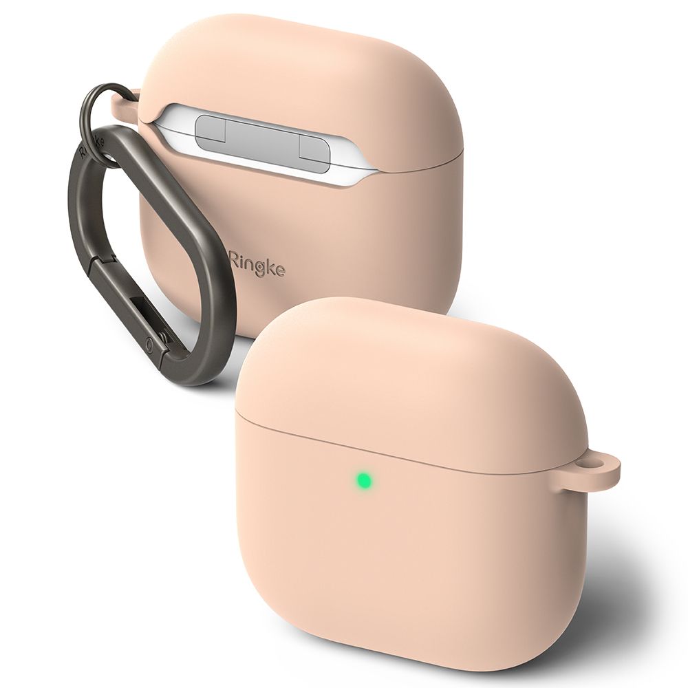 Ringke Ringke AirPods 4 Skal Silikon Pink Sand