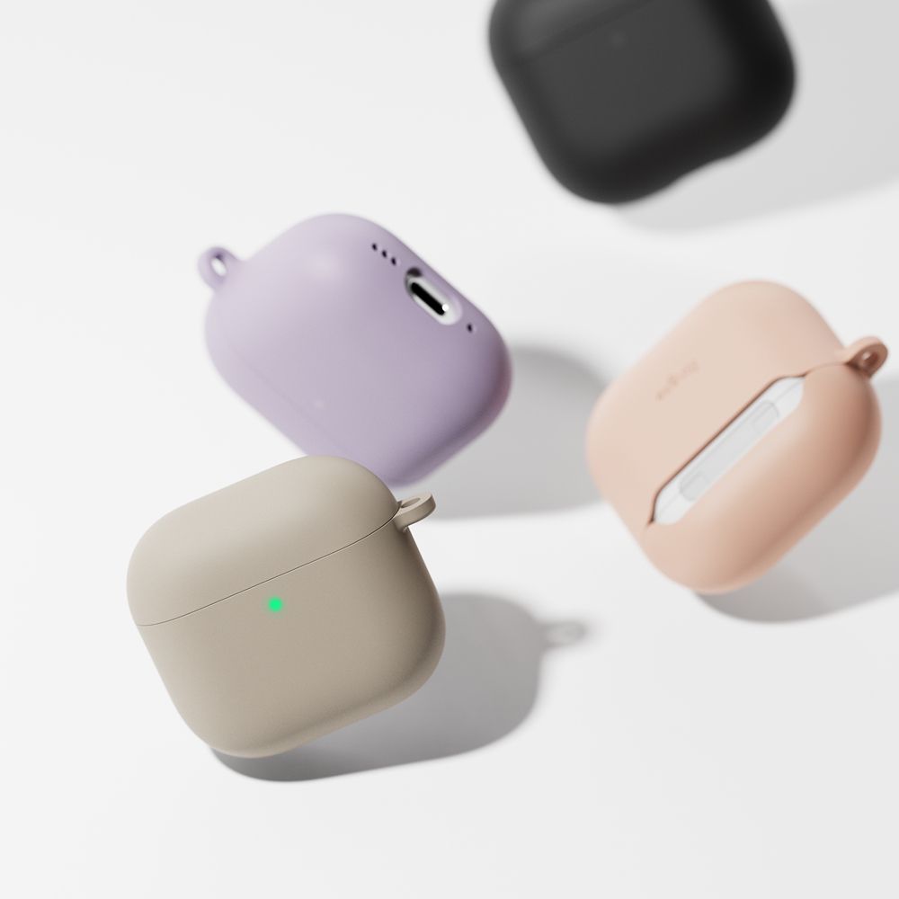 Ringke Ringke AirPods 4 Skal Silikon Pink Sand