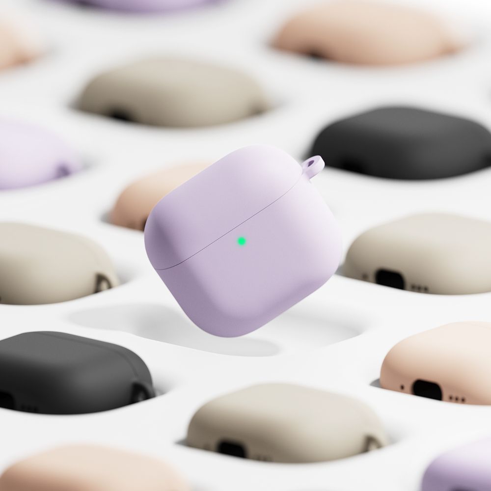 Ringke Ringke AirPods 4 Skal Silikon Pink Sand