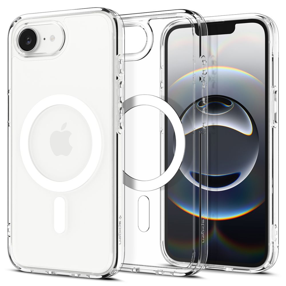 Spigen Spigen iPhone 17e / 16e Skal MagSafe Mag Ultra Hybrid Vit