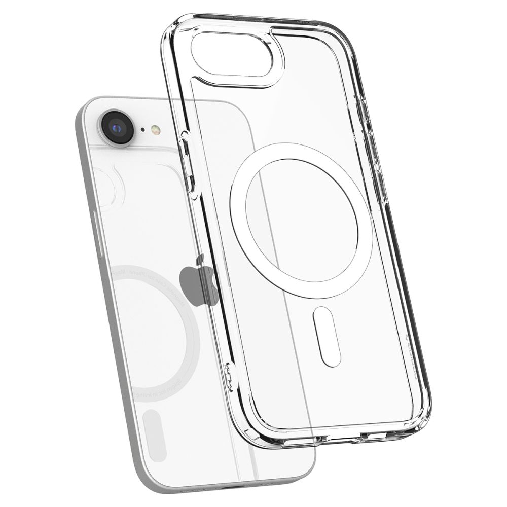 Spigen Spigen iPhone 17e / 16e Skal MagSafe Mag Ultra Hybrid Vit