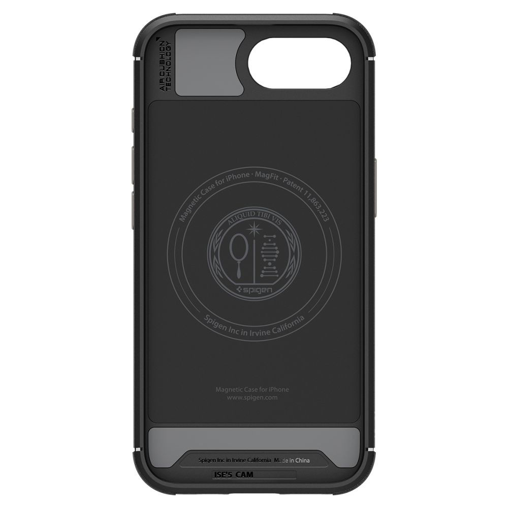 Spigen Spigen iPhone 17e / 16e Skal MagSafe Mag Core Armor Matt Svart