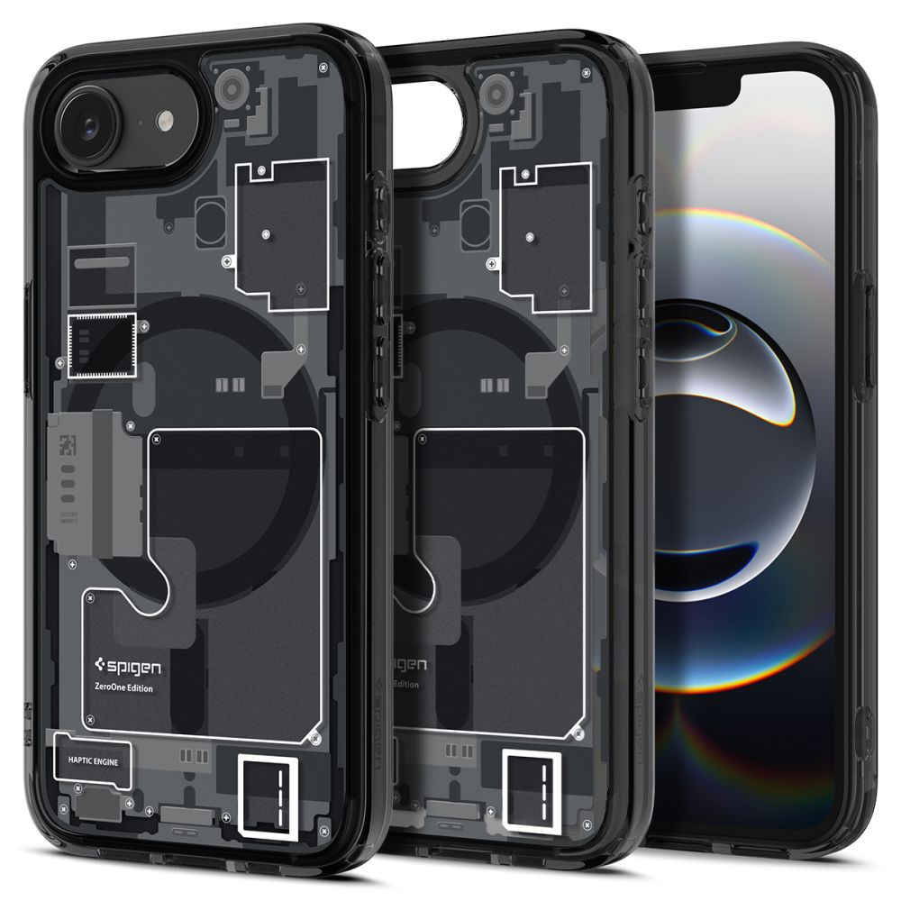 Spigen Spigen iPhone 17e / 16e Skal MagSafe Ultra Hybrid Zero One Svart