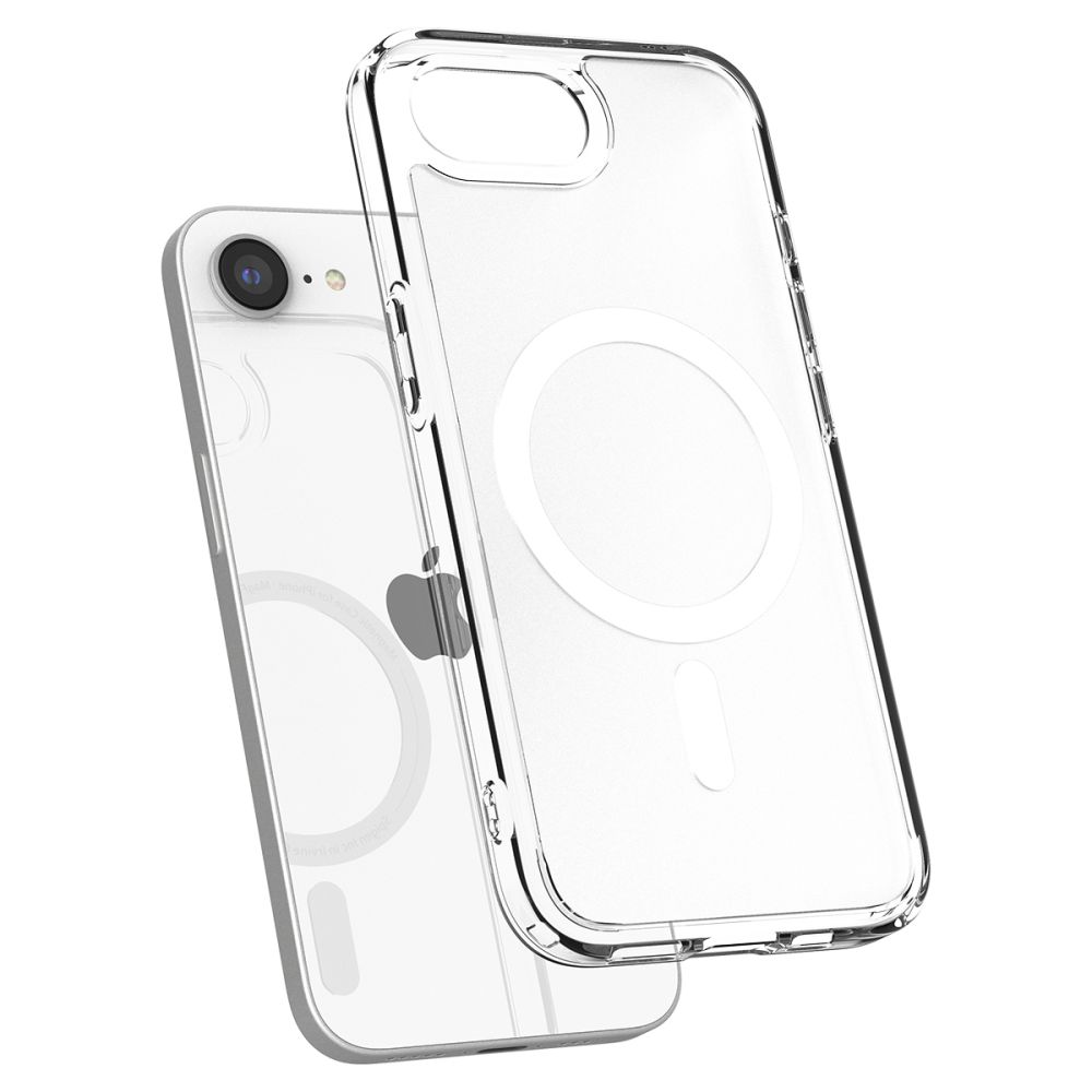 Spigen Spigen iPhone 17e / 16e Skal MagSafe Ultra Hybrid Frost White