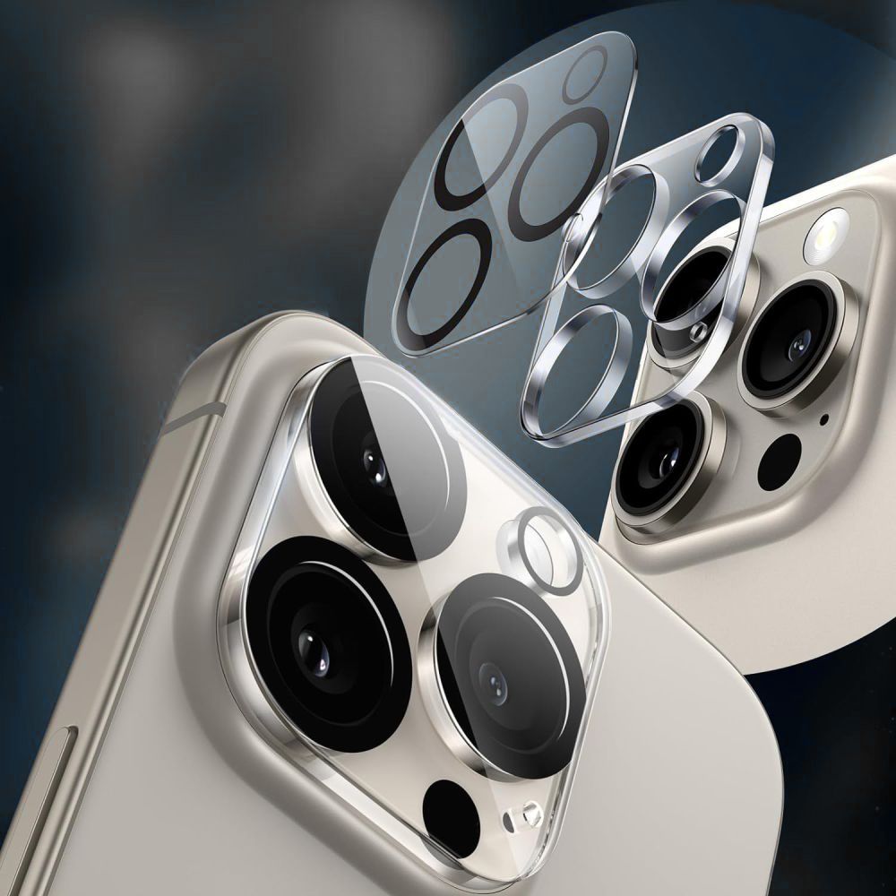 Tech-Protect Tech-Protect iPhone 17e / 16e Linsskydd Härdat Glas CamFit+