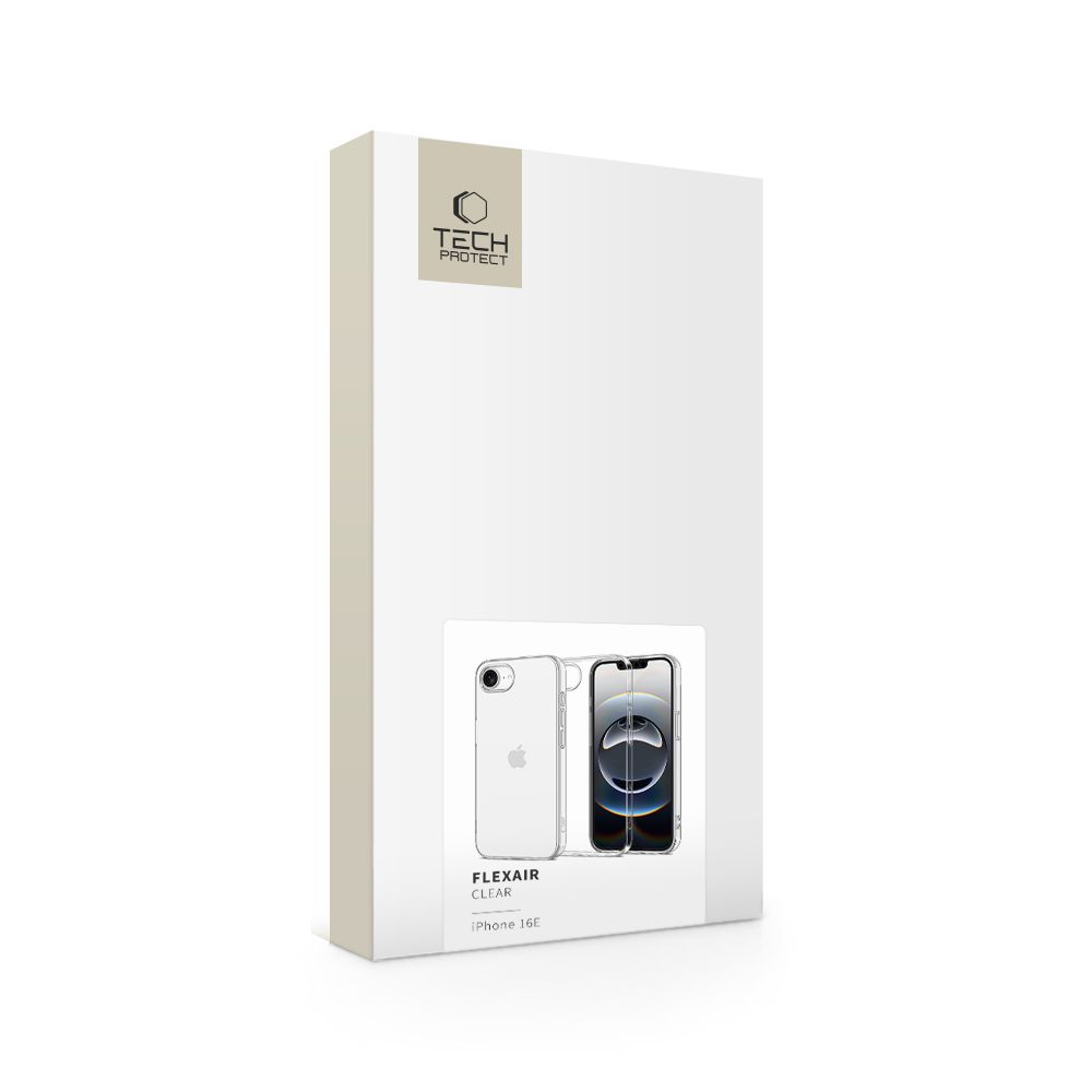 Tech-Protect Tech-Protect iPhone 17e / 16e Skal FlexAir Transparent