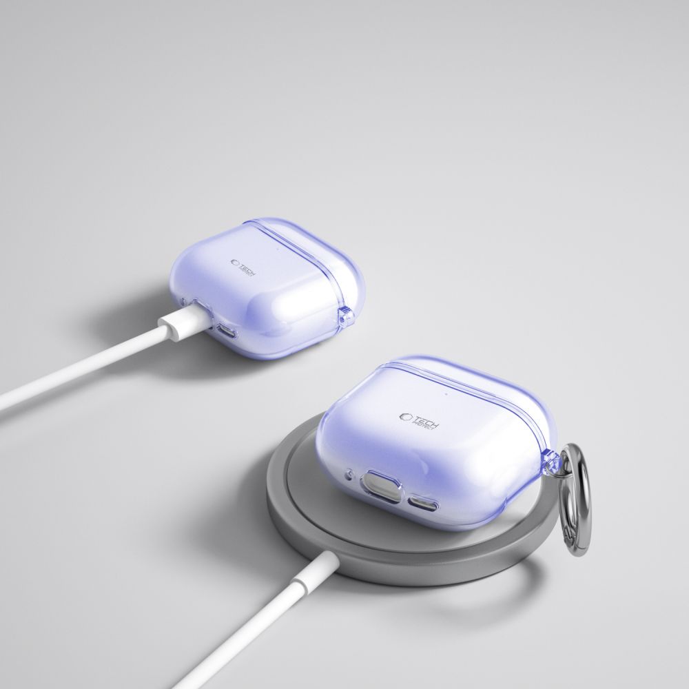 Tech-Protect Tech-Protect AirPods 4 Skal FlexAir Violet