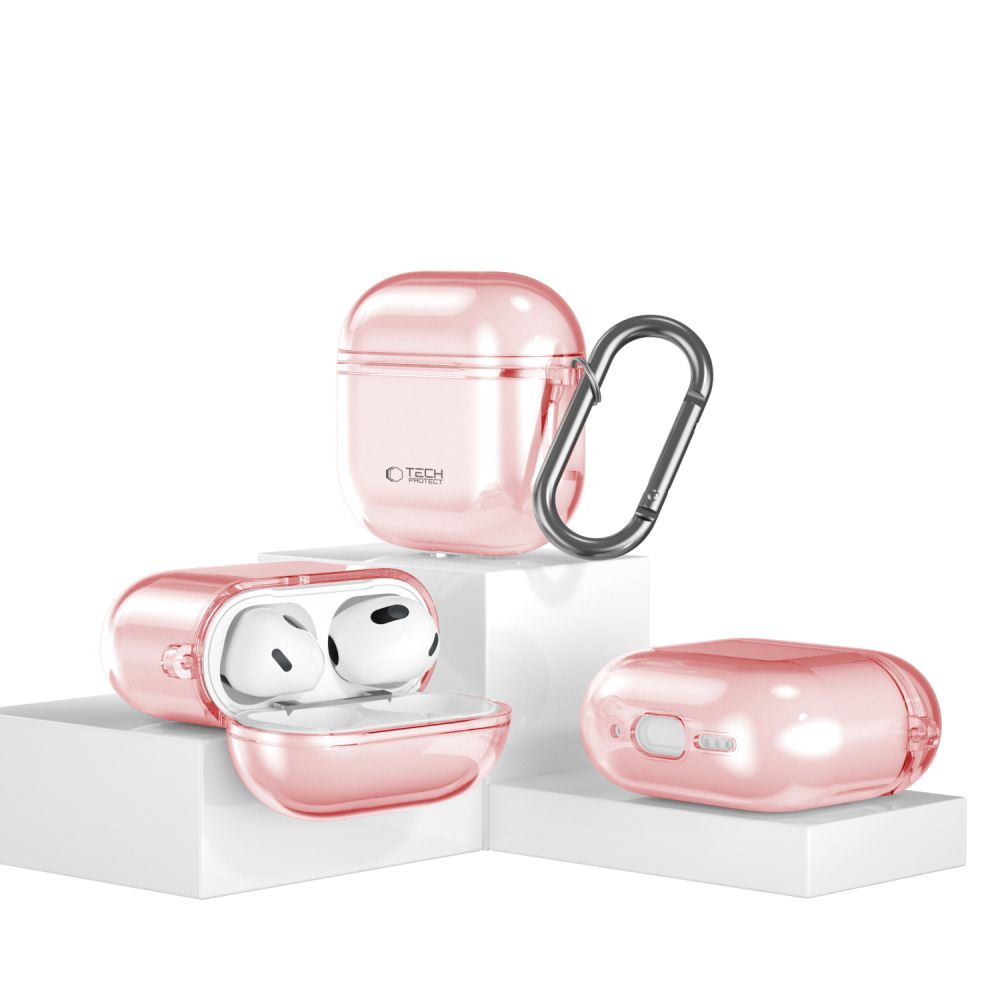 Tech-Protect Tech-Protect AirPods 4 Skal FlexAir Baby Pink