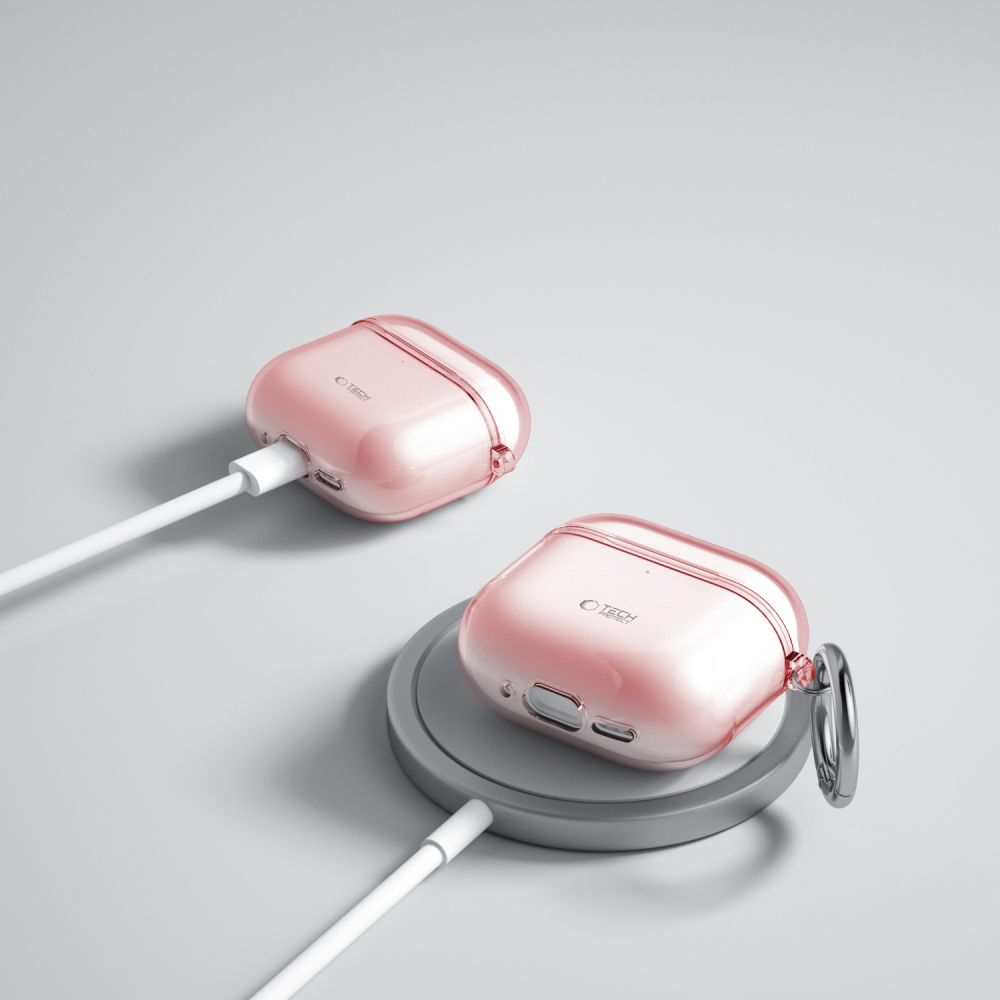 Tech-Protect Tech-Protect AirPods 4 Skal FlexAir Baby Pink