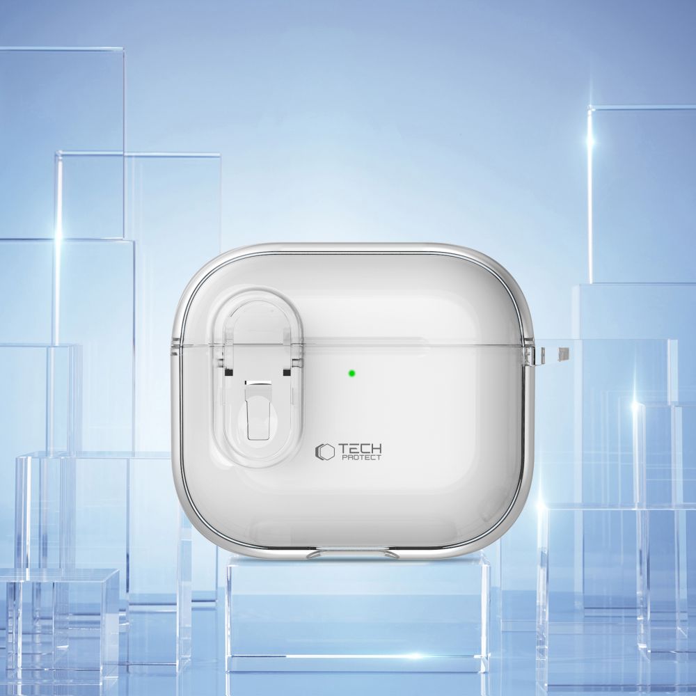 Tech-Protect Tech-Protect AirPods 4 Skal Slim Hook Transparent