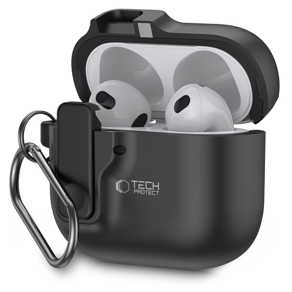 Tech-Protect Tech-Protect AirPods 4 Skal Slim Hook Svart