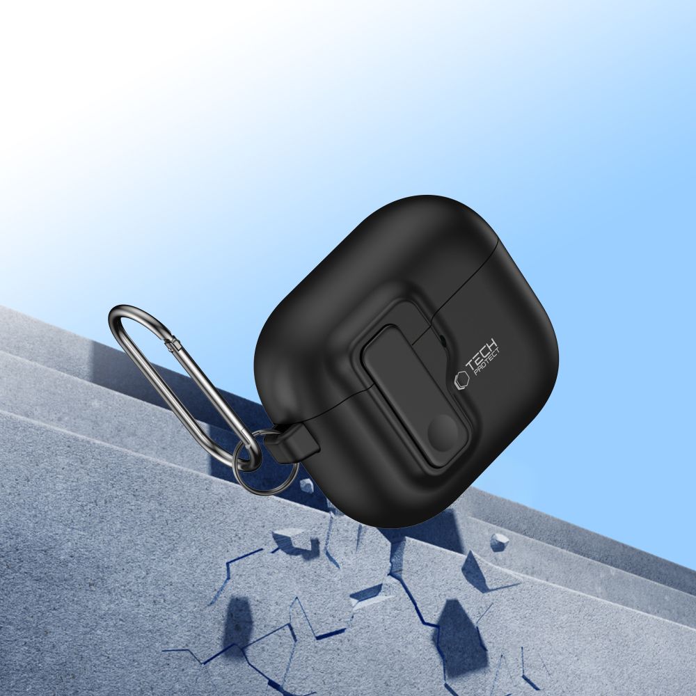 Tech-Protect Tech-Protect AirPods 4 Skal Slim Hook Svart