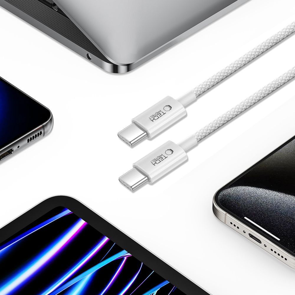 Tech-Protect Tech-Protect 1m 60W/3A PD USB-C-USB-C Kabel UltraBoost