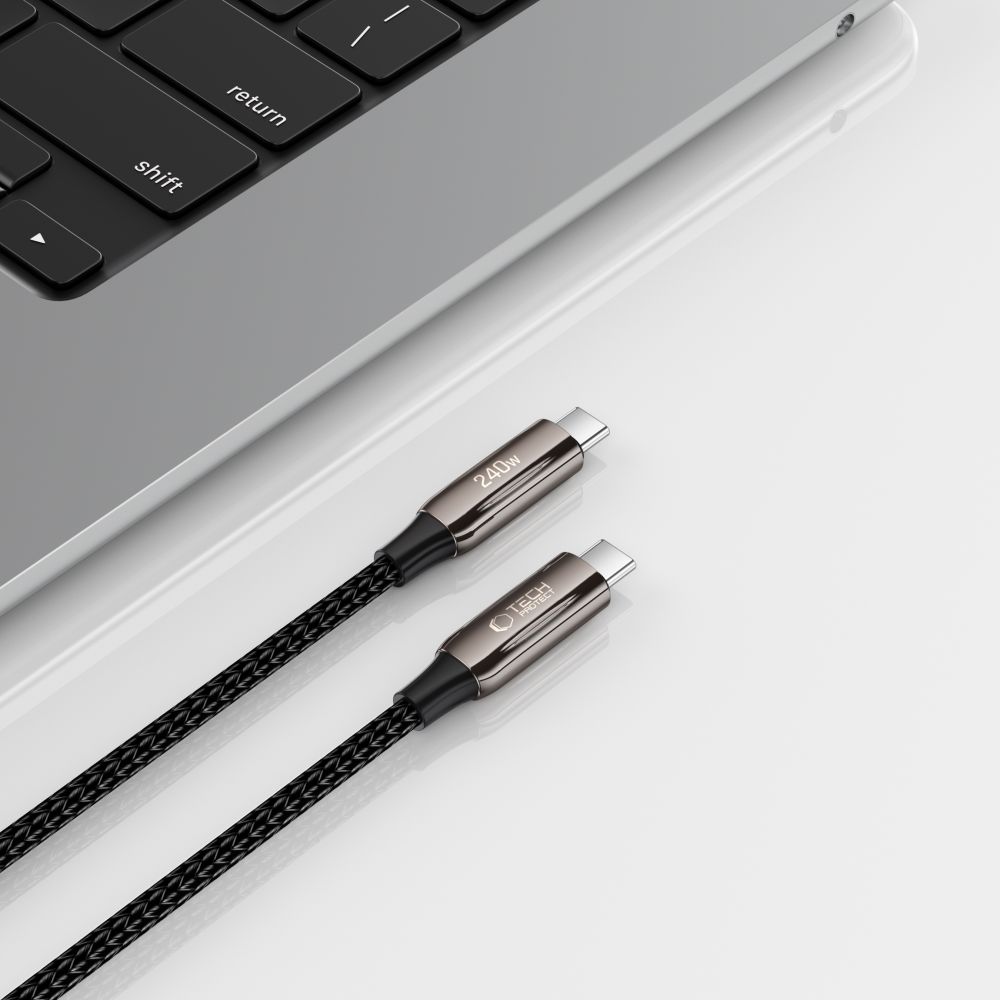 Tech-Protect Tech-Protect 1m 240W/QC4.0 PD USB-C-USB-C Kabel UltraBoost