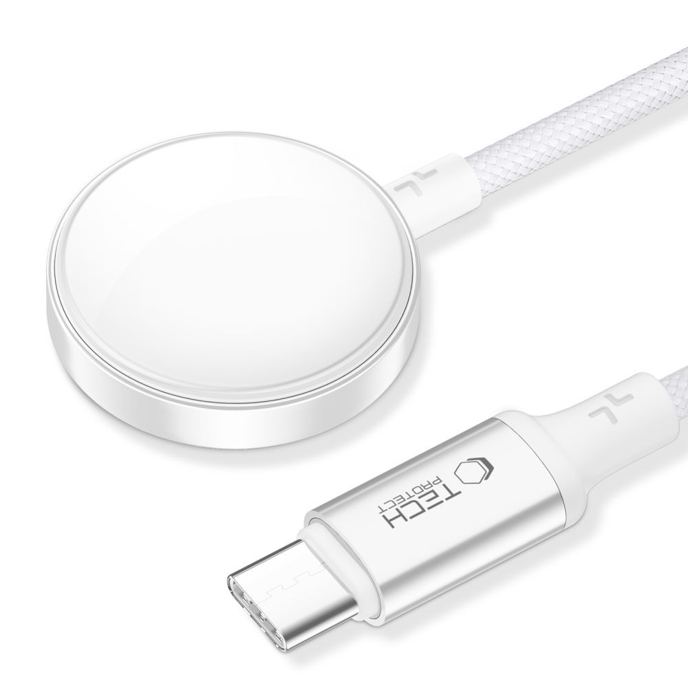 Tech-Protect Tech-Protect 1m Apple Watch Laddare UltraBoost USB-C Vit