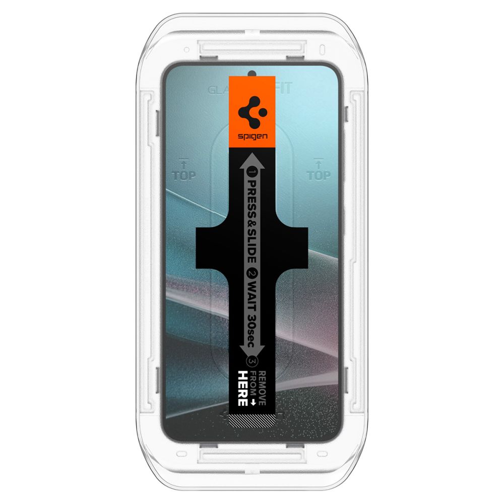 Spigen Spigen Galaxy S25/S24 2-PACK Skärmskydd GLAS.tR 