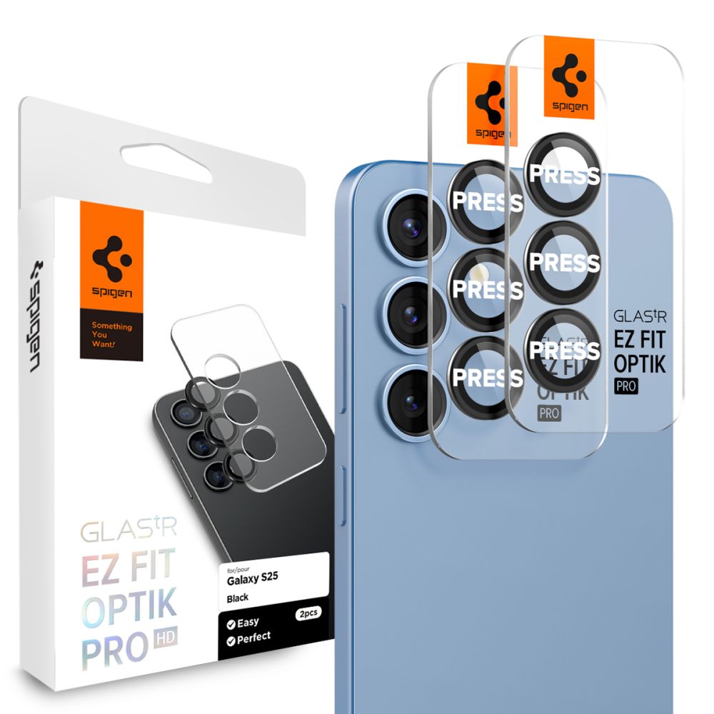Spigen Spigen Galaxy S25 Plus Linsskydd Optik GLAS.tR 