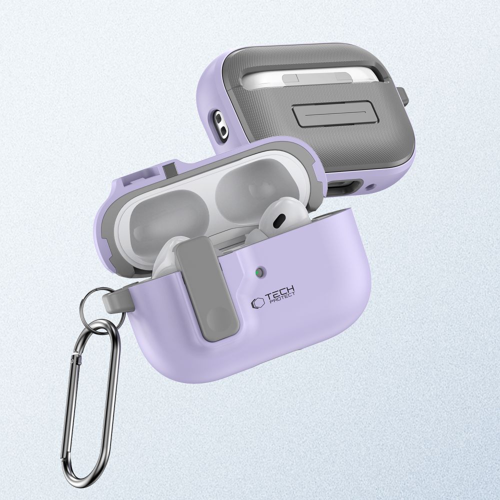 Tech-Protect Tech-Protect AirPods Pro 2/1 Skal Slim Hook Lavender