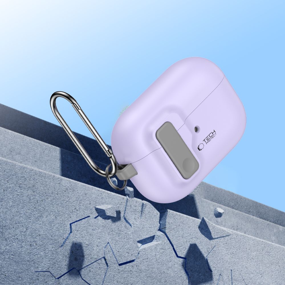 Tech-Protect Tech-Protect AirPods Pro 2/1 Skal Slim Hook Lavender