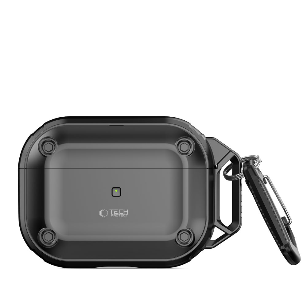 Tech-Protect Tech-Protect AirPods Pro 2/1 Skal Rough Hook Svart