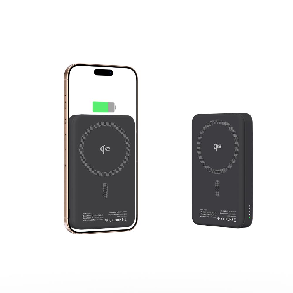 Tech-Protect Tech-Protect 10000 mAh Qi2 MagSafe Powerbank LifeMag Svart