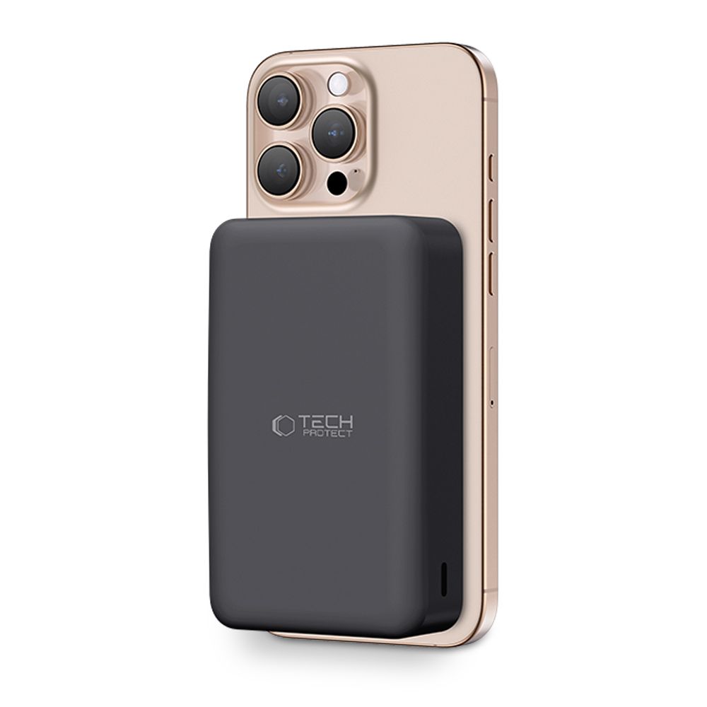 Tech-Protect Tech-Protect 20000 mAh MagSafe Powerbank LifeMag Svart